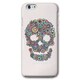 OSSLY-I6-026 [iPhone 6/6sケース Flowers Skull]