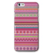 OSSLY-I6-083 [iPhone 6/6sケース Nordic Border Pink]