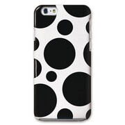 CBY-I6-077 [iPhone 6/6sケース Dots Black]