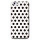 CBY-I6-083 [iPhone 6/6sケース Dots W/BK]
