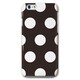 CBY-I6-179 [iPhone 6/6sケース Dots BK/W]