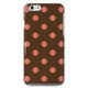 CBY-I6-181 [iPhone 6/6sケース Dots BR/O]
