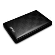 USB 3.0接続 ポータブルHDD Diamond D03 1TB ブラック SP010TBPHDD03S3K