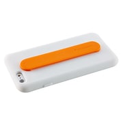 TR-SCBIP144-WT [iPhone 6/6s専用 シリコンケース カードポケット＆背面グリップバンド付 保護フィルム付 ホワイト]