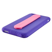 TR-SCBIP144-PP [iPhone 6/6s専用 シリコンケース カードポケット＆背面グリップバンド付 保護フィルム付 パープル]