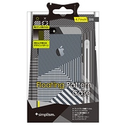 TR-PCIP144-MS [iPhone 6/6s専用 ハードケース フローティングパターンケース 保護フィルム付 ミラーストライプ]