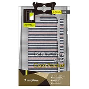 TR-FCIP144-CB [iPhone 6/6s専用 ファブリックケース カードポケット付 保護フィルム付 キャンバスボーダー]