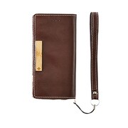 TR-UTFNIP144-BR [iPhone 6/6s専用 薄型フリップケース カードポケット付 ブラウン]