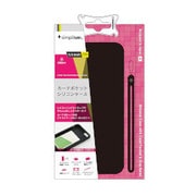 TR-SCIP145-BK [iPhone 6 Plus/6s Plus 5.5インチ用 カードポケットシリコンケース ブラック]