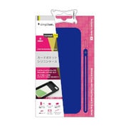 TR-SCIP145-BL [iPhone 6 Plus/6s Plus 5.5インチ用 カードポケットシリコンケース ブルー]
