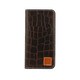I6N06-14C375-19 [DESIGNSKIN Wetherby Premium Croco Dark Brown for iPhone 6/6s]