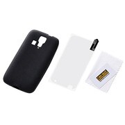 Y!mobile T 302KC用 スリップガード・シリコンジャケット ブラック RT-302KCC2/B