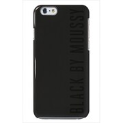 ip6-71171 [BLACK BY MOUSSY ハードブラックケース ブラックロゴ iPhone 6/6s用ケース]