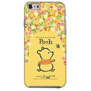 ip6-70899 [プーさん 花柄 iPhone 6/6s用ケース]