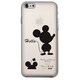 ip6-70971 [ミッキー＆ミニー シルエット(透明) iPhone 6/6s用ケース]