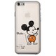 ip6-70972 [ミッキー(透明) iPhone 6/6s用ケース]