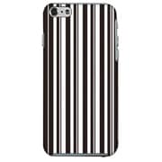 ip6-70947 [ストライプ 黒 iPhone 6/6s用ケース]
