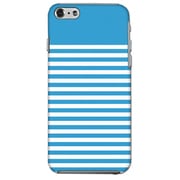 ip6-71003 [ボーダー Btype水色 iPhone 6/6s用ケース]