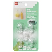 透明吸ばんフック Sサイズ 5個入り H157