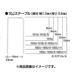 1025J [ステープル 肩幅10mm]