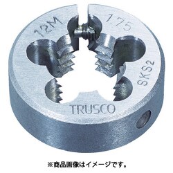 T25D10×1.25 丸ダイス [メートルねじ用]
