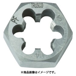 PF ストレートねじ TD618PF28 六角サラエナットダイス