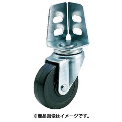 アングル式ゴムキャスター 自在 TYSA65R