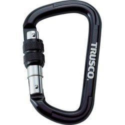 TKNNL1111BK [ネジロック付カラビナ 線径10.5 110 ブラック]