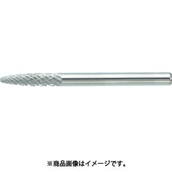 TB3A031S [超硬バー 砲弾型 Φ3×刃長6×軸3 シングルカット]