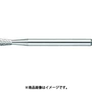 TB52B050 [超硬バー 逆テーパー型 Φ5×刃長6.3×軸3 ダブルカット]