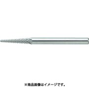 TB7B050S [超硬バー テーパー先丸 Φ5×12.7×軸3 シングルカット]
