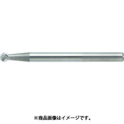 TB8A024 [超硬バー 球型 Φ2.5×刃長2.3×軸3 ダブルカット]