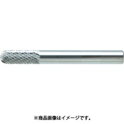 TB2C030 [超硬バー 先丸円筒型 Φ3×刃長12.7×軸6 ダブルカット]