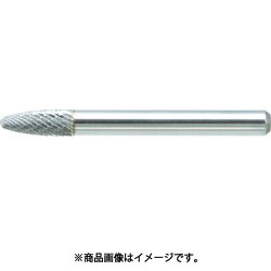 TB3C030 [超硬バー 砲弾型 Φ3×刃長12×軸6 ダブルカット]