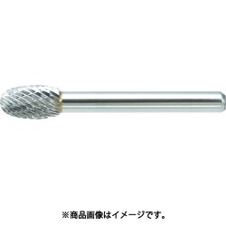 TB6C160 [超硬バー タマゴ型 Φ16×刃長25×軸6 ダブルカット]