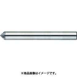 TB50C060 [超硬バー 円錐型60° Φ6×刃長4.8×軸6 ダブルカット]