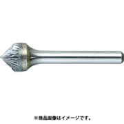 TB50C190 [超硬バー 円錐型60° Φ19×刃長17.5×軸6 ダブルカット]