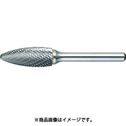 TB51C160 [超硬バー 楕円型 Φ16×刃長37×軸6 ダブルカット]