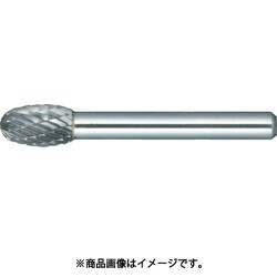 TA6C095 [超硬バー タマゴ型 Φ9.5×刃長16×軸6アルミカット]