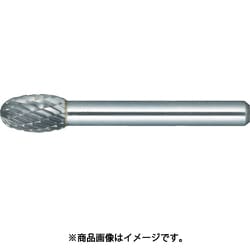 TA6C127 [超硬バー タマゴ型 Φ12.7×刃長22×軸6 アルミカット]
