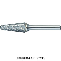 TA7C190 [超硬バー テーパー（先丸） Φ19×刃長38×軸6 アルミカット]