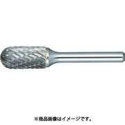 TH2C095 [超硬バー 先丸円筒型 Φ9.5×刃長19×軸6 コースカット]