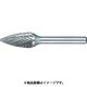 TH4C095 [超硬バー トンガリ型 Φ9.5×刃長19×軸6 コースカット]