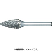 TH4C127 [超硬バー トンガリ型 Φ12.7×刃長25×軸6 コースカット]