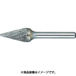 TH5C127 [超硬バー テーパー型 Φ12.7×刃長22×軸6 コースカット]