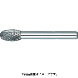 TH6C095 [超硬バー タマゴ型 Φ9.5×刃長16×軸6 コースカット]