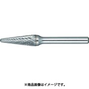 TH7C095 [超硬バー テーパー（先丸） Φ9.5×刃長27×軸6 コースカット]