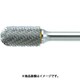 TB2C127L150 [超硬バー 先丸円筒型 Φ12.7×刃長25×軸6 ロング ダブル]