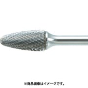 TB3C127L150 [超硬バー 砲弾型 Φ12.7×刃長25×軸6 ロング ダブルカット]