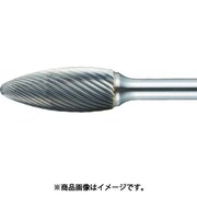TB51C080L150 [超硬バー 楕円型 Φ8×刃長19×軸6 ロング ダブルカット]